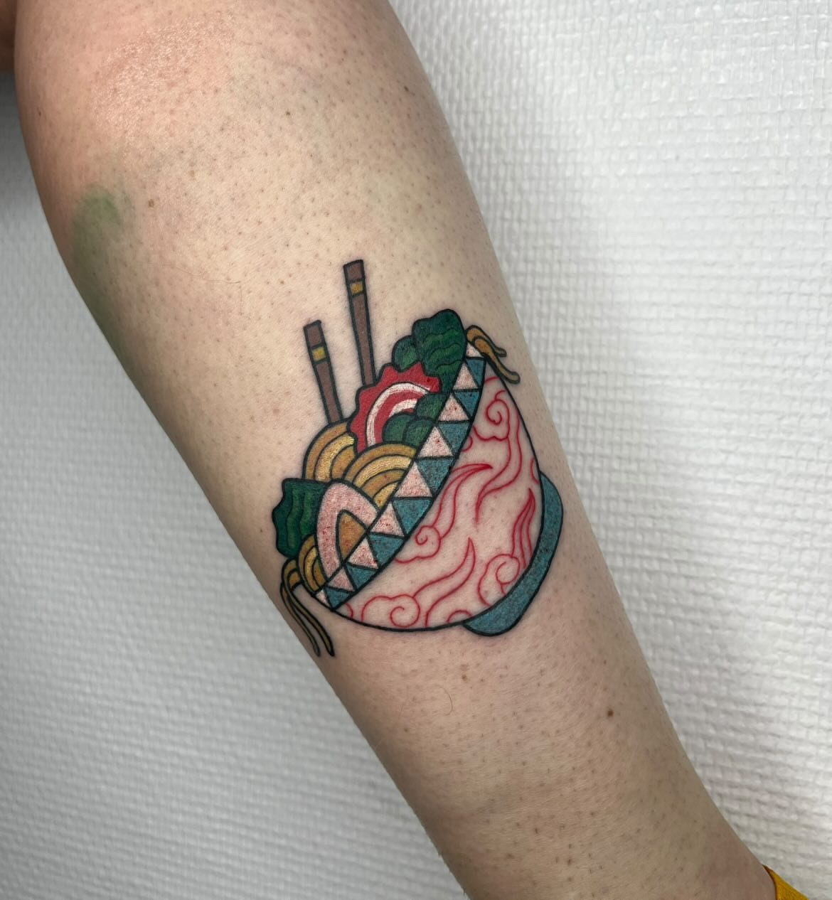 Composition de tatouage japonais réalisée par Gaku