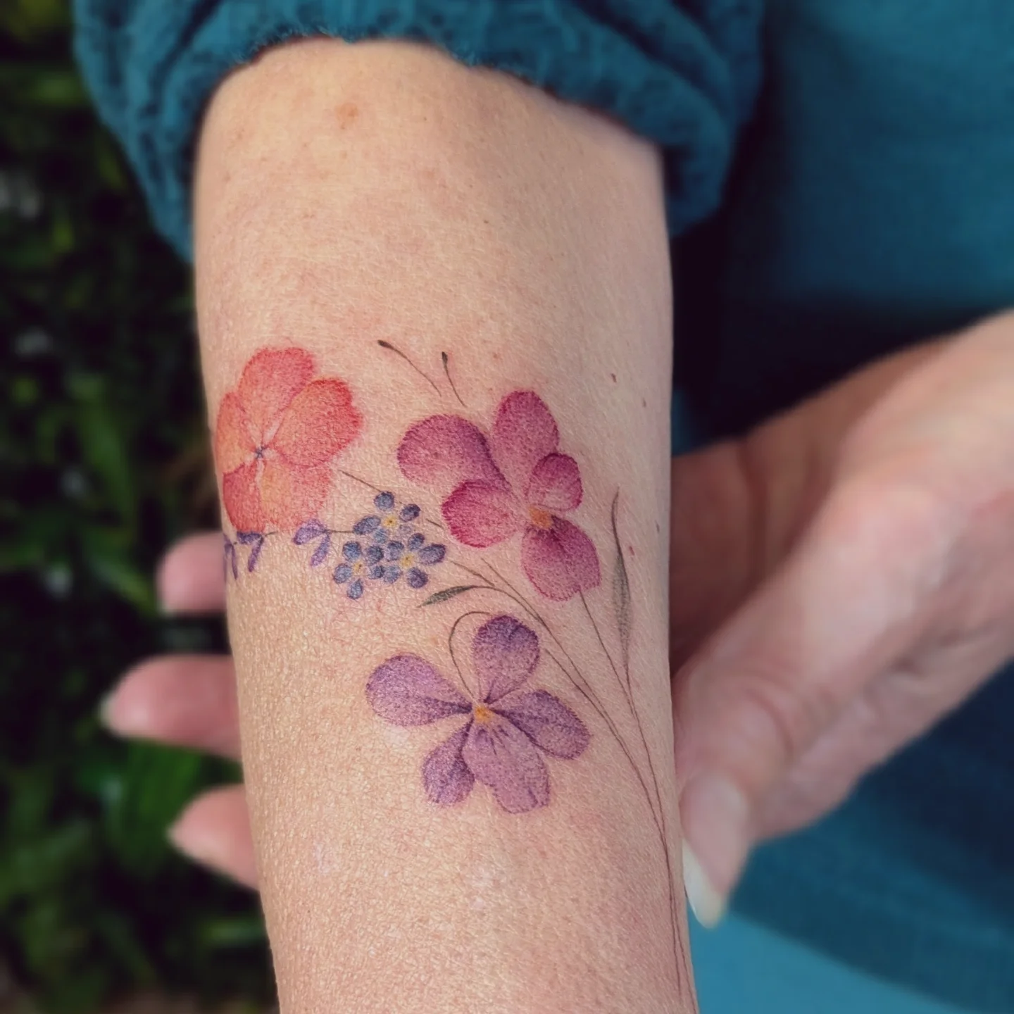 Tatouage style Aquarelle